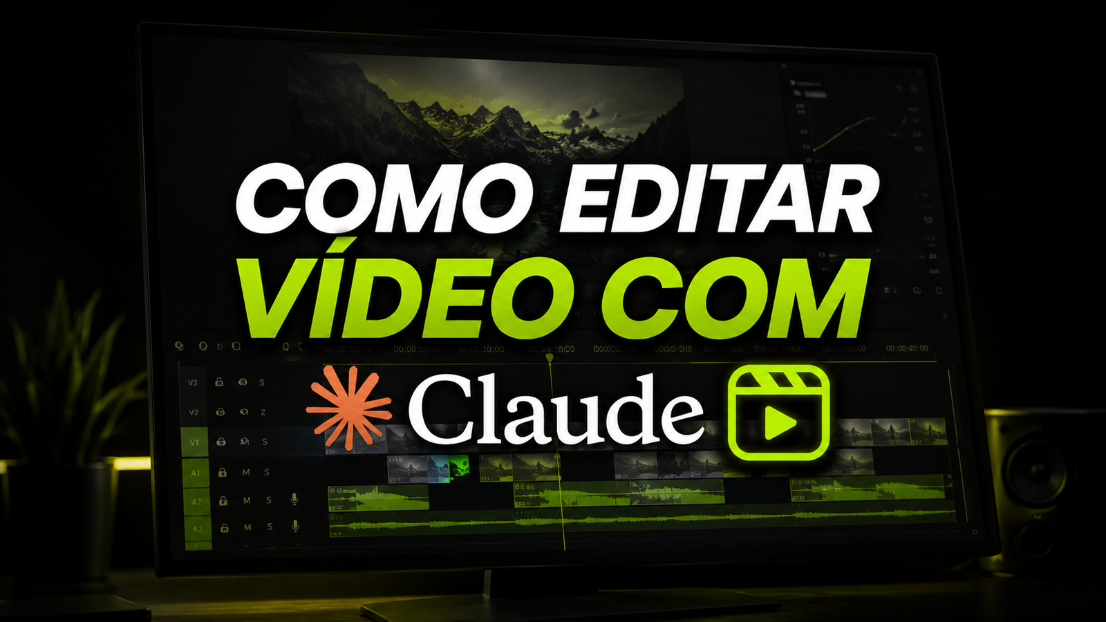 Como editar vídeo com Claude Code — Funcionário Digital de Edição
